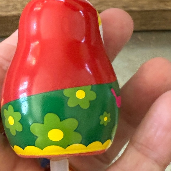 Nora Fleming Red and Green Matryoshka Accent mini. Great for Mother’s Day, - Picture 4 of 6